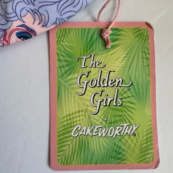 CAKEWORTHY NEW Golden Girls One Piece Swimsuit 80s Vintage Print Graphic - Picture 10 of 11